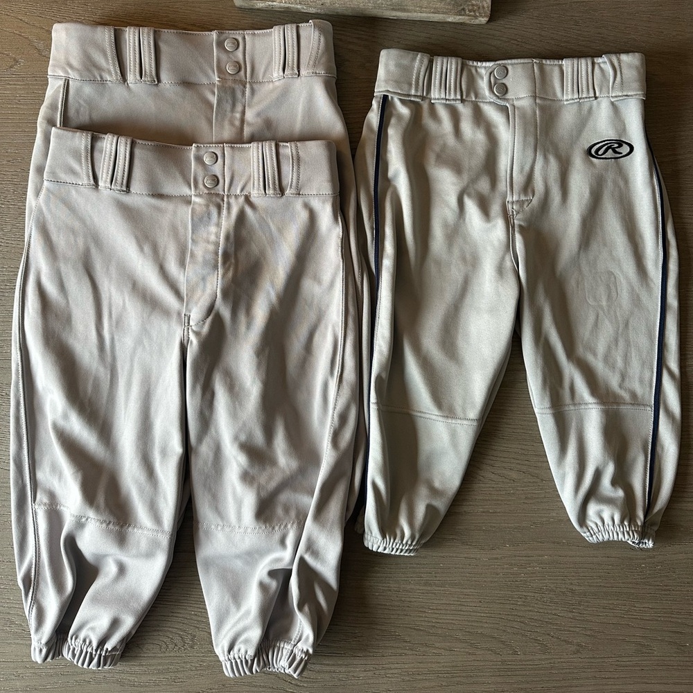 Rawlings and Champro youth Baseball knickers size L mint condition